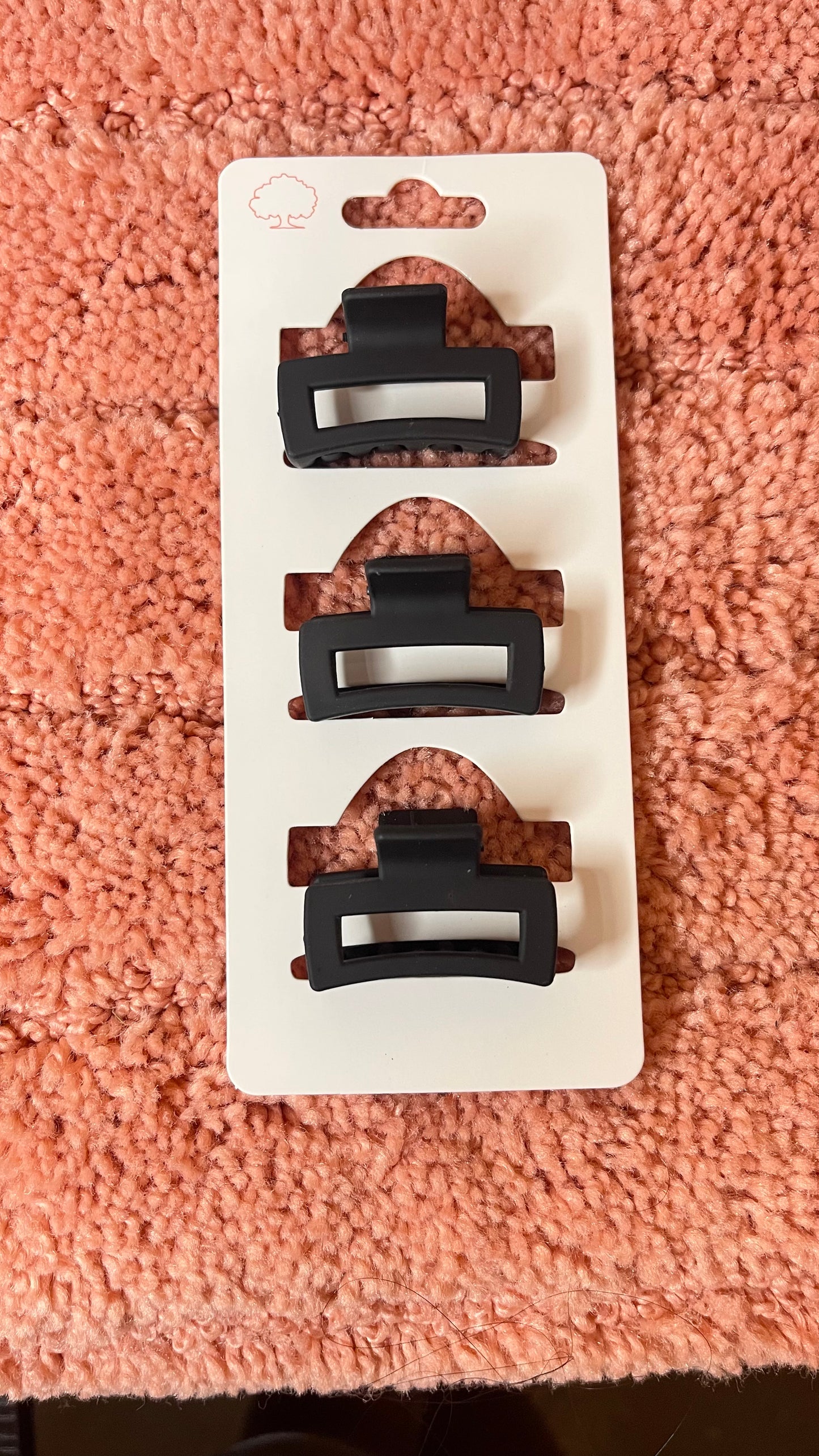 MINI CLAW CLIP SET OF 3 (neutrals)