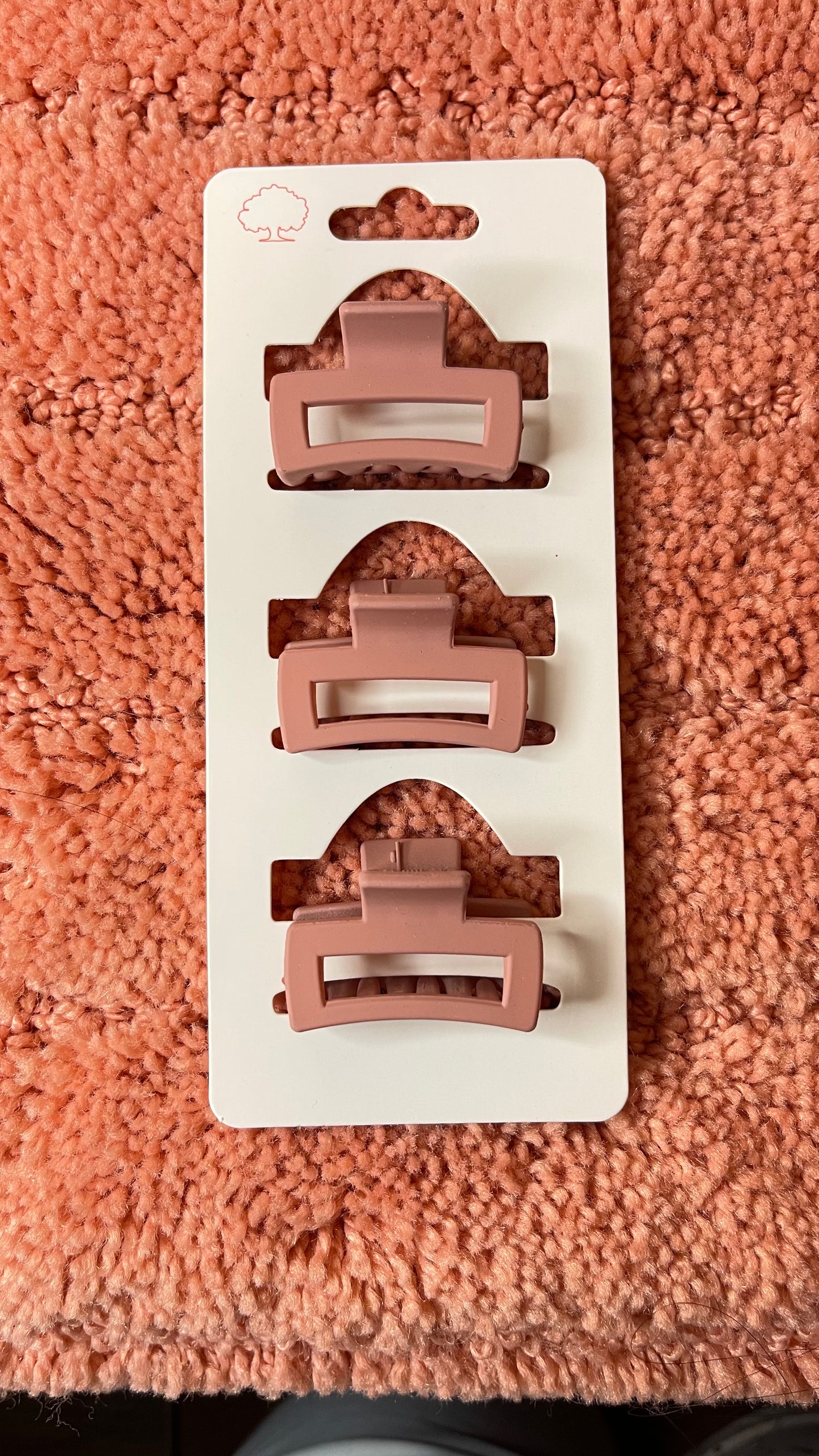 MINI CLAW CLIP SET OF 3 (neutrals)